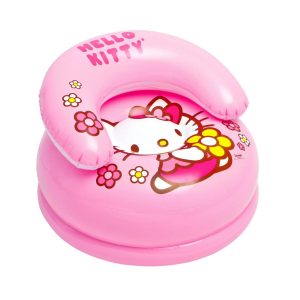 48508 Надувное детское кресло 66х42см "Hello Kitty" Sanrio, 35 кг, от 3 до 8 лет